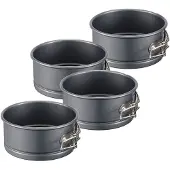 Dorre Karabo mini bakvorm koolstofstaal 4-pack Ø10 cm