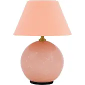 Globen Lighting Tafellamp IRIS, dimbaar, paars / roze / rose, Woon-/ Eetkamer, Textiel / Stof / Zijde, Vintage, Tafellamp