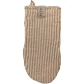 ERNST ovenwant gestreept Caramel-beige
