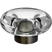 Kosta Boda Orion kaarsenhouder Ø11x6,3 cm Grijs