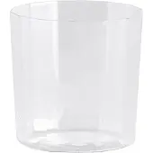 HAY Angle Drinkglazen Pak Van 4 Wide 7.5 Cm - Drinkglazen Glas Clear - AE747-E477-AH04