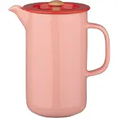 Marimekko Oiva cafetière Salmon red-tomato red