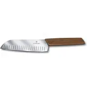 Victorinox Swiss Modern santokumes 17 cm Bruin