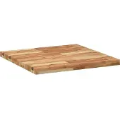 vidaXL Tafelblad vierkant 70x70x4 cm massief acaciahout
