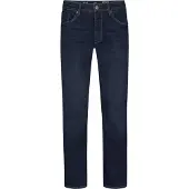 Petrol Industries - Heren Tallis Tapered Fit Jeans Palmfront - Blauw