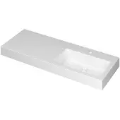 Ink Wastafel momento 1200x450x90 mm glans wit 3421049