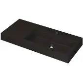 Ink Wastafel Momento 1000x450x90 mm Quartz zwart 3421239
