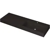 Ink Wastafel momento 1400x450x90 mm quartz zwart 3421259