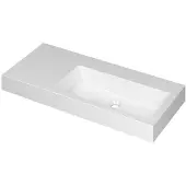 Ink Wastafel Momento 1000x450x90 mm Glans wit 3421038