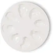 By On Oyster bord Ø27 cm Wit