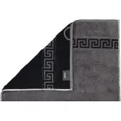 Cawö Gastendoek Noblesse Duo Reversible Anthracite (Set van 6)