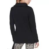 SKECHERS Snuggle Jacket damesfleecejack WJA283 BLK zwart