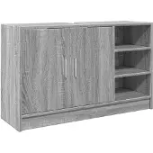 vidaXL Wastafelonderkast, grijs Sonoma, 90x29x55 cm, houtvezel