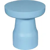 Starfurn Bijzettafel Drum | Blauw (Blauw, 42 diameter: 40cm)