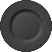 Villeroy & Boch Manufacture Rock bord Ø27 cm zwart