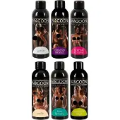 Magoon -massageoliën in set (6 stuks à 100 ml)