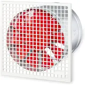 Helios HELI HSD 315/4 Axiale ventilator met hoog vermogen 3-PH, met rooster