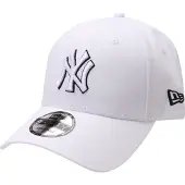 New Era Pet 'OUTLINE 9FORTY NEYYAN' zwart / wit