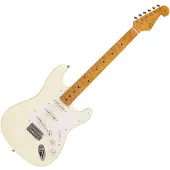 SX Elektrische gitaar - SST57-VWH - Retro Series 57 - ST-model - 3x Single Coil - Esdoorn toets - Vintage White - Inclusief gigbag