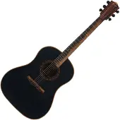 Bromo BAT9MEBK Black Dreadnought elektro-akoestische gitaar