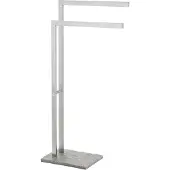 Wenko Granit handdoekhouder RVS