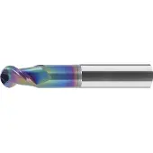 Format Radiusfrees VHM 12,0mm Z2 kort HA TA-C