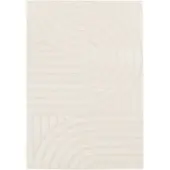 Sweeek Interieurtapijt met boogpatroon, korte haren 200 x 290cm crème