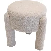 Giga Meubel Poef Yara Bouclé Taupe