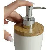 kela Lina Zeepdispenser Pomp - Zilver -