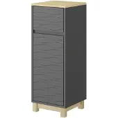 Vicco Livia Midikast – 30 x 80 cm met lade Antraciet