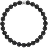 Steel & Barnett - Kralenarmband Heren - Onyx - Maat L