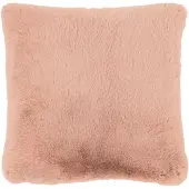 OVERSEAS Rino Fur Kussen - 45 x 45 cm - Rose Dust