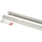 Plieger set ophangprofielen voor spiegels tot 17,5kg met schakelaar