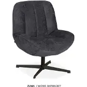 Maxfurn MX-Sofa - Fauteuil Zuma / Kleur: Antraciet