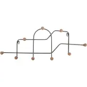 Present Time coat rack maze cool grey
