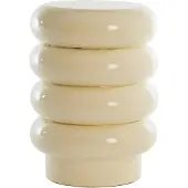 Light & Living Bijzettafel Mirogi - Crème - Ø30cm - Modern