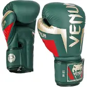 Venum Bokshandschoenen Elite Special Edition Groen Goud - 16 OZ