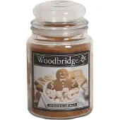 Woodbridge Gingerbread Man 565g Large Candle met 2 lonten