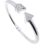 Christian Zilveren zirkonia armband speer model