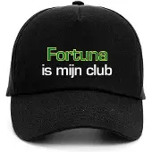 Beechfield Pet met tekst: Fortuna is mijn club