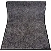 JYG Cleanwash grijs grote deurmat - 4 zijdenafwerking - 120x140cm
