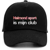 Beechfield Pet met tekst: Helmond Sport is mijn club