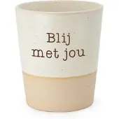 Miko Special Ceramics - Beker - Blij met jou