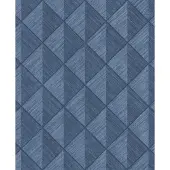 Rasch BLAUW RETRO BEHANG