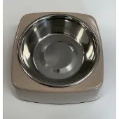 Sommerfield Voerbak -waterbak hond creme 18x18,7,5