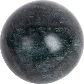 PT Living Decoratie Statue Ball Small Marble Dark Green