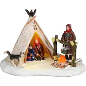 Luville Cooking food on fire l16b13h10 cm bo
