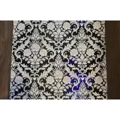 Noordwand barok glitter behang zwart wit 18197-20