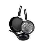 Monix Resistent Plus | Aluminium koekenpan van 22 cm met antiaanbaklaag