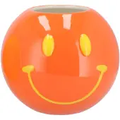 Daan Kromhout Smiley dutch orange vaas 21x21x18cm